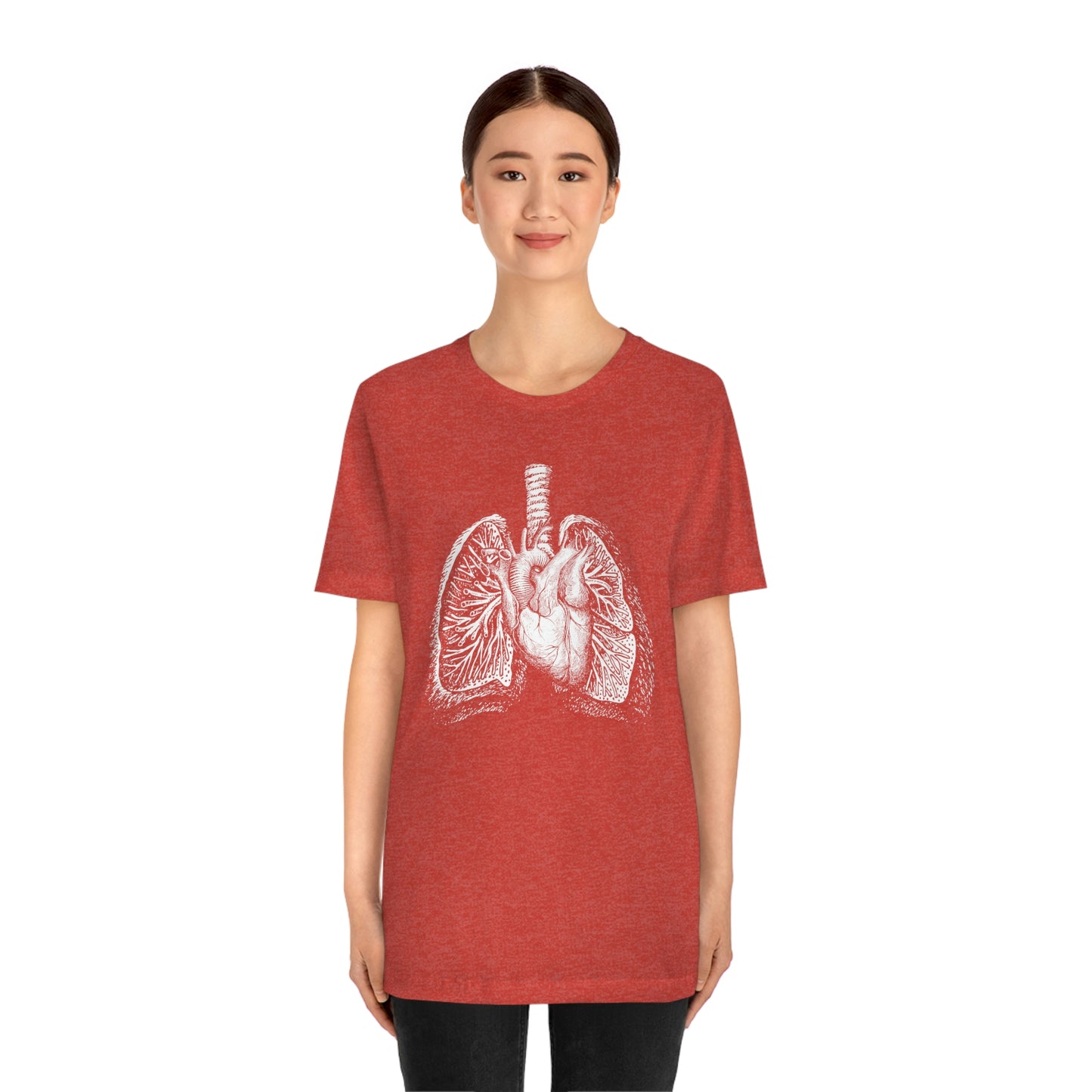 Heart and Lungs (White)