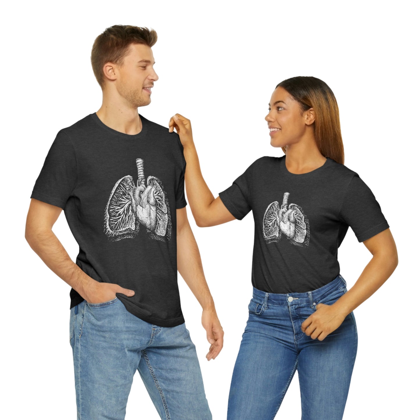 Heart and Lungs (White)