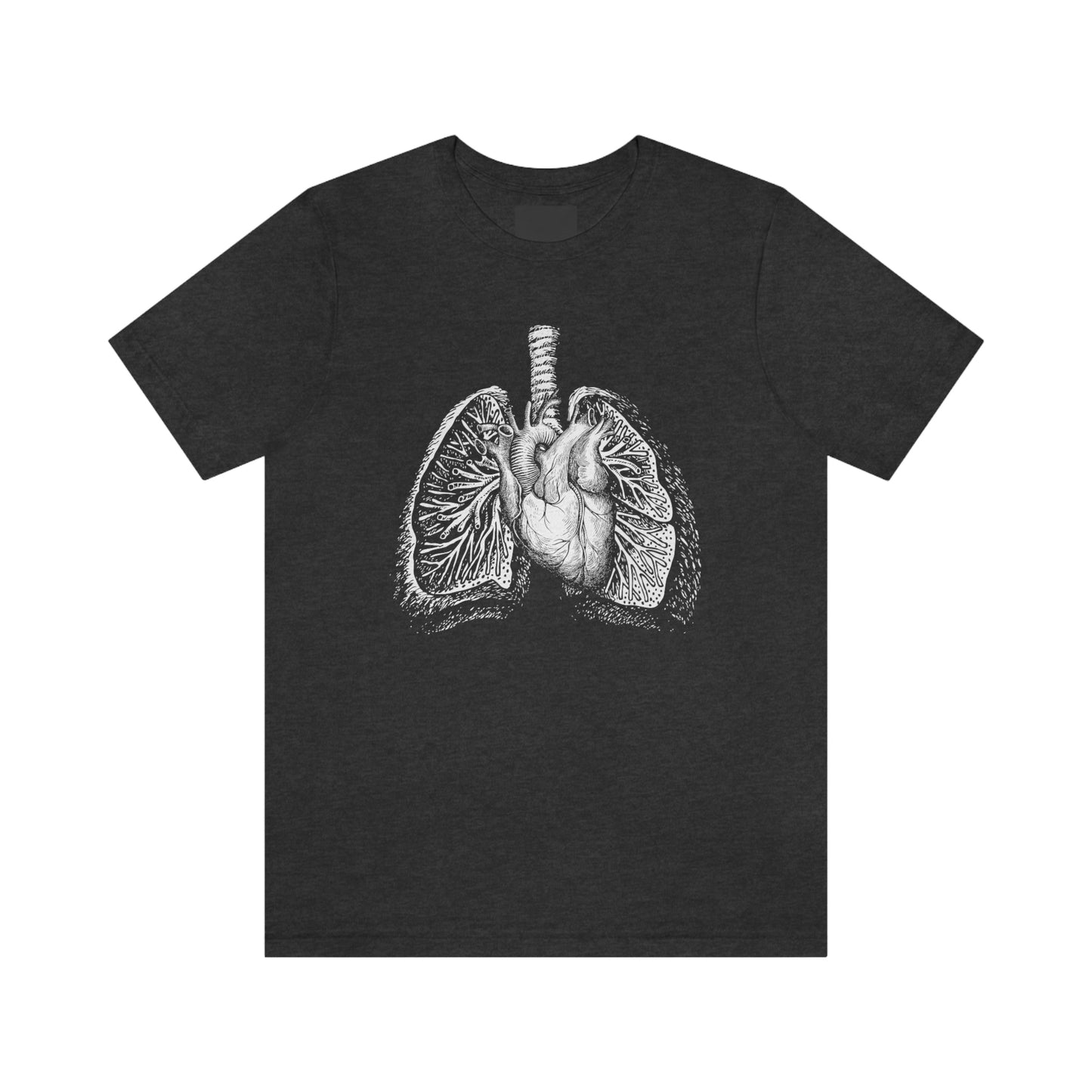 Heart and Lungs (White)