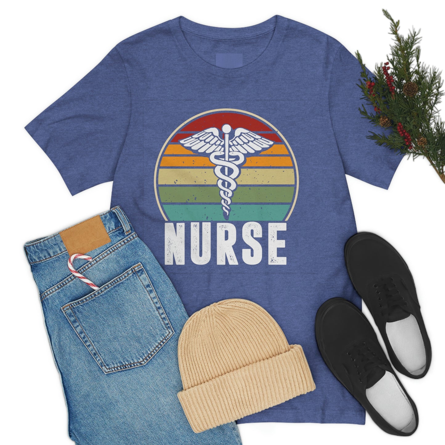 Colorful Backdrop Nurse