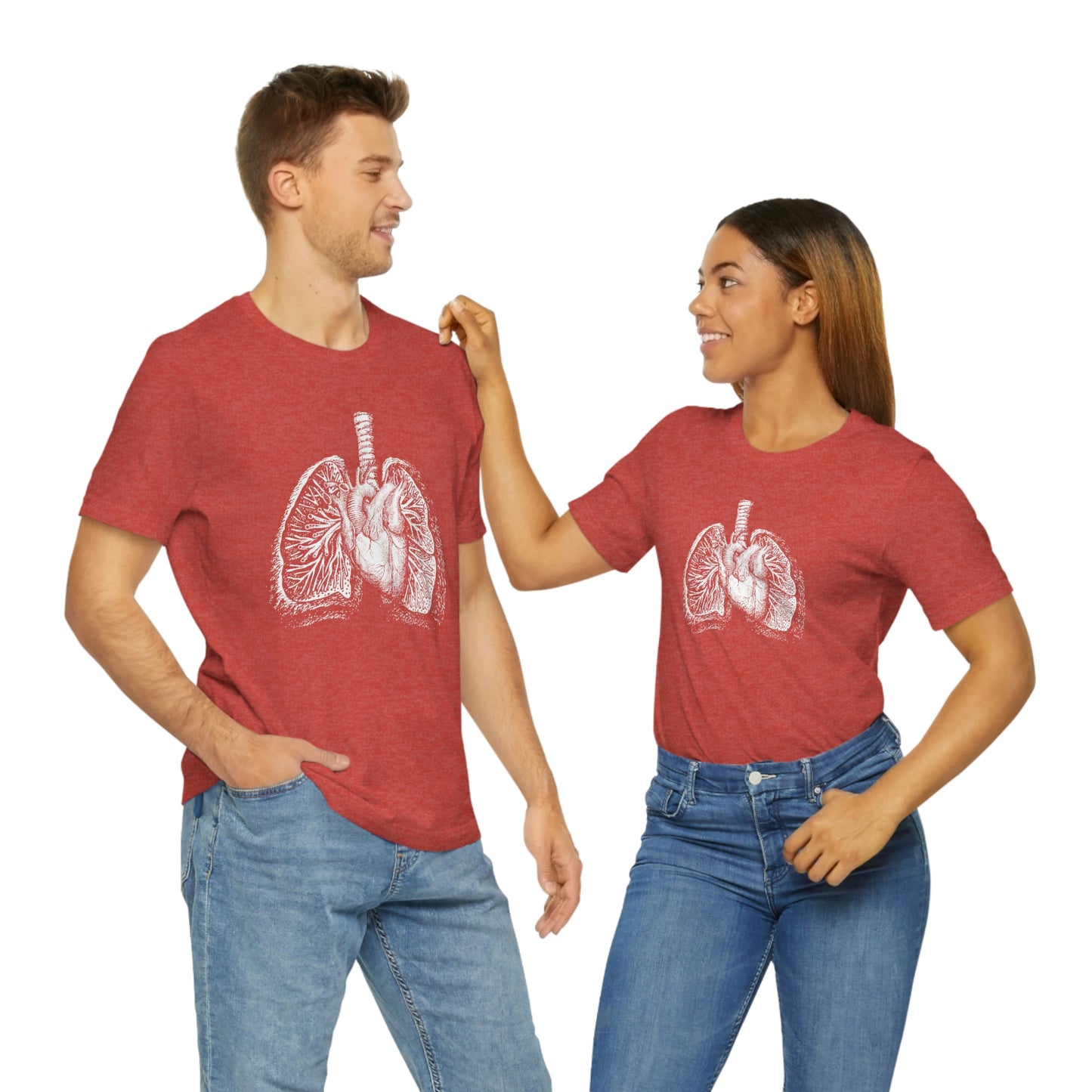 Heart and Lungs (White)