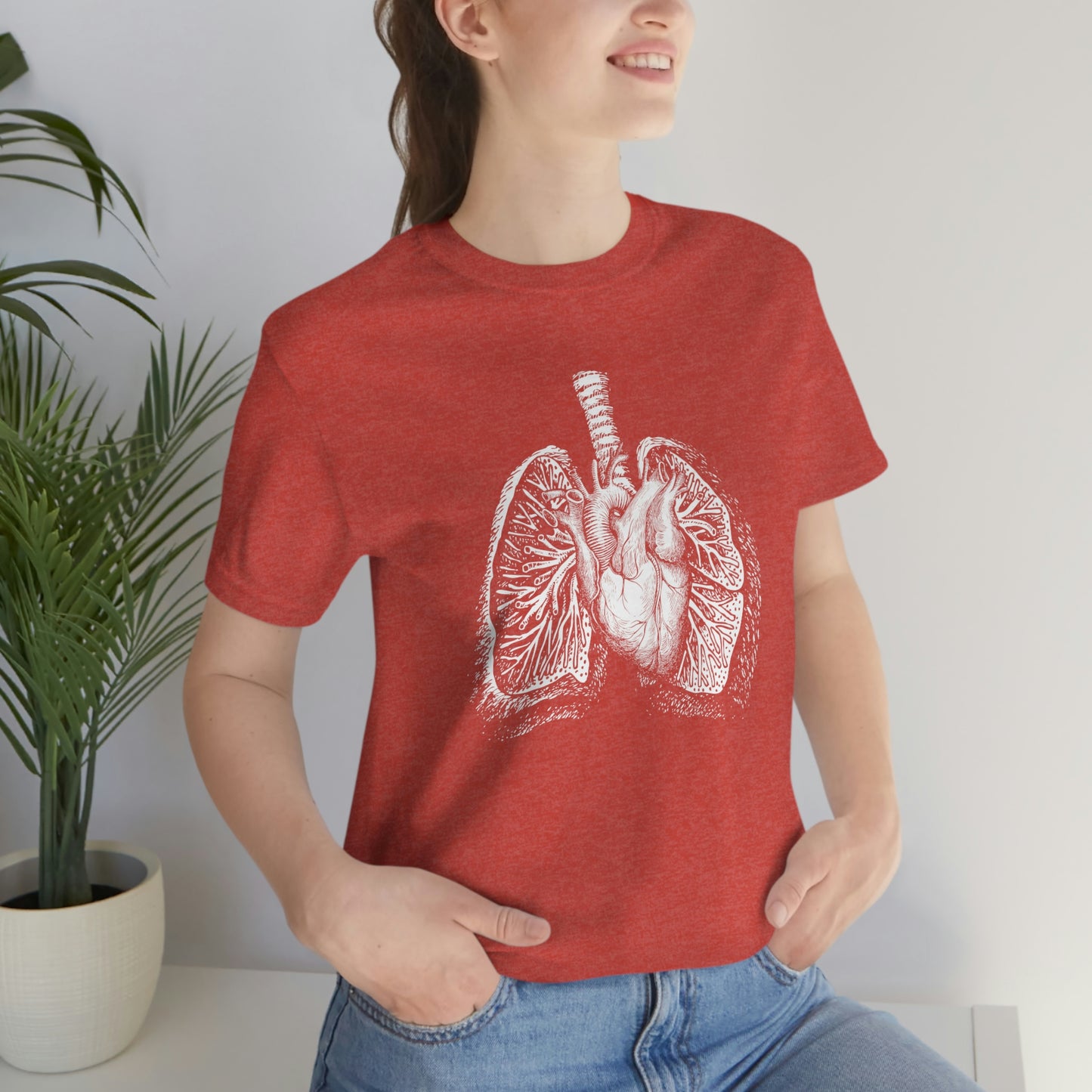 Heart and Lungs (White)