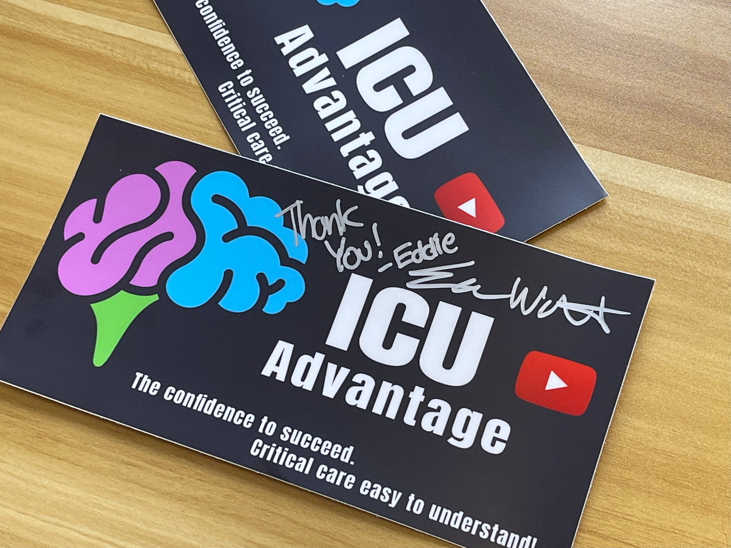 Support ICU Advantage STICKER