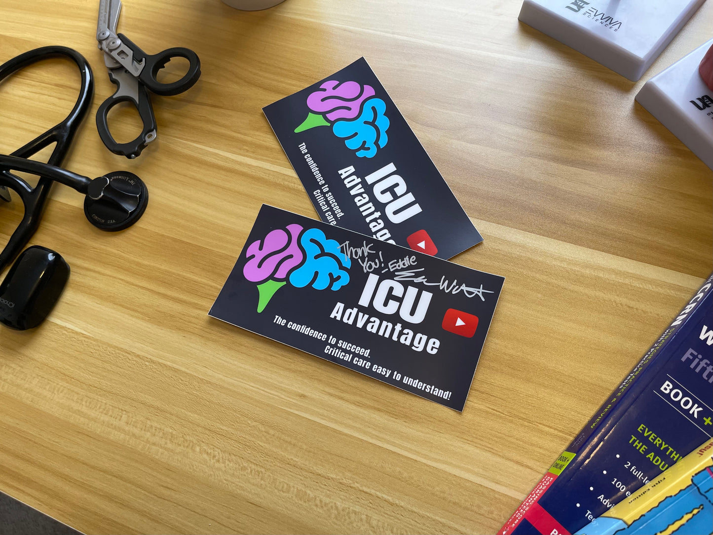 Support ICU Advantage STICKER