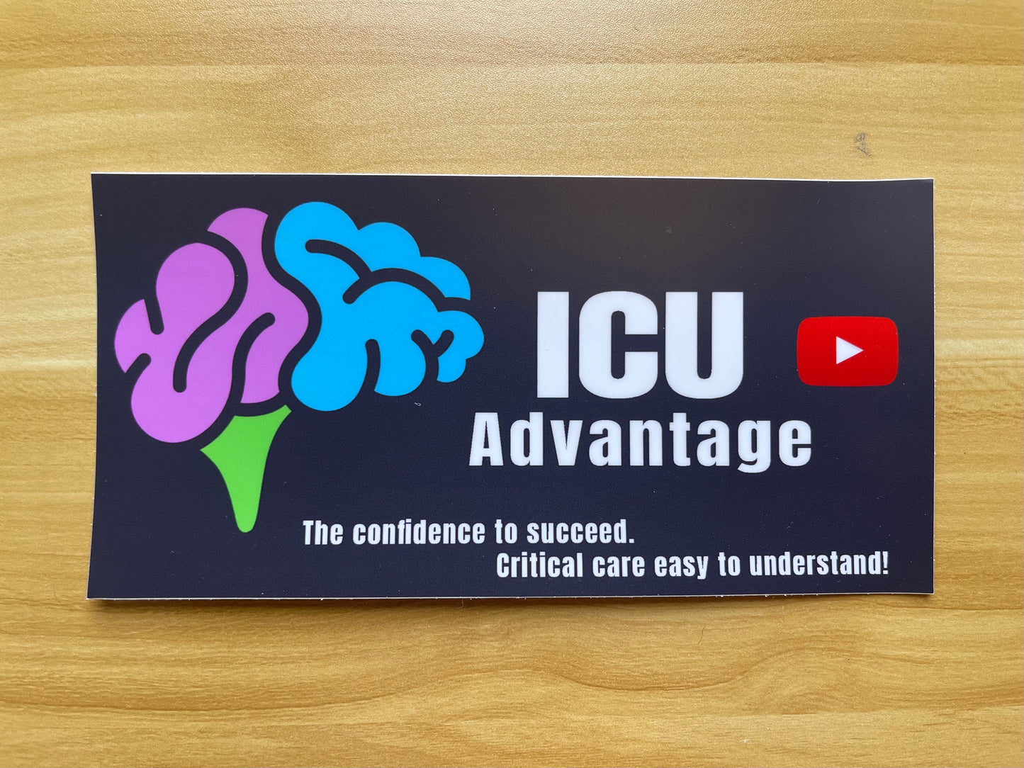 Support ICU Advantage STICKER