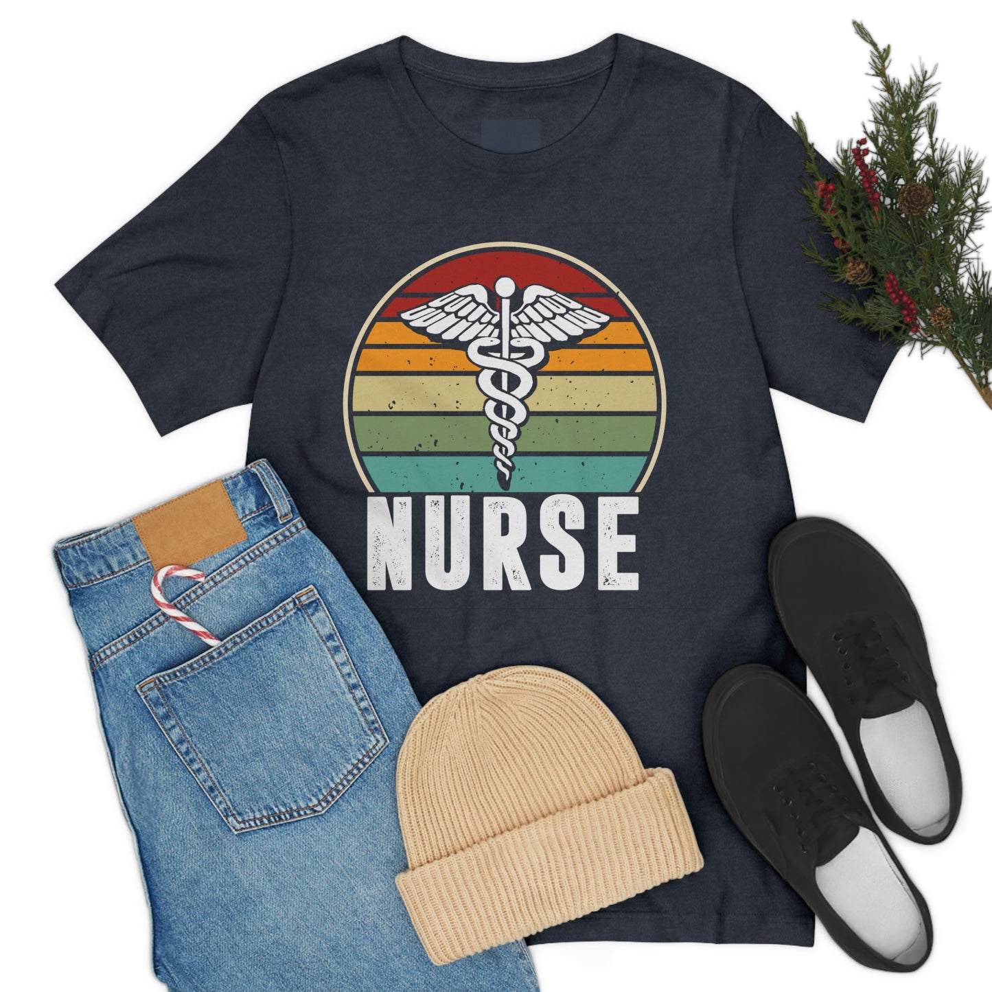 Colorful Backdrop Nurse