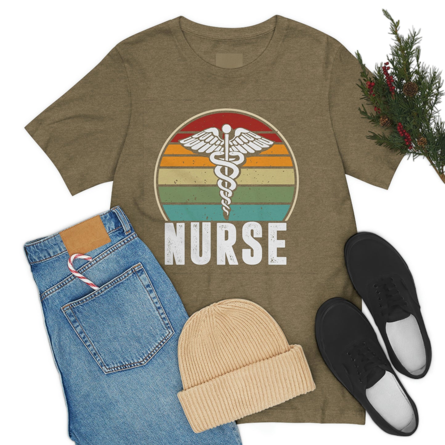 Colorful Backdrop Nurse