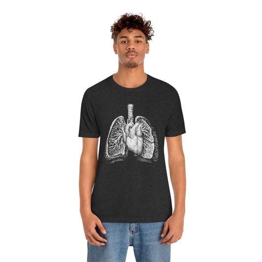 Heart and Lungs (White)