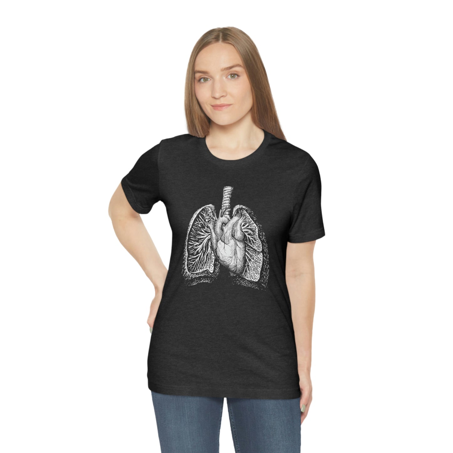 Heart and Lungs (White)